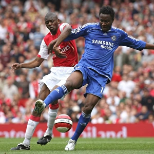 Abu Diaby (Arsenal) Jon Obi Mikel (Chelsea)
