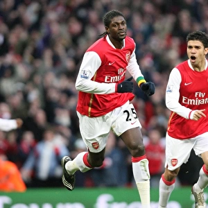 Adebayor and Eduardo: Unforgettable Moment as Arsenal Scores Three against Newcastle in FA Cup
