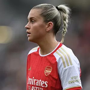 Alessia Russo Fights for Arsenal in UEFA Champions League Clash against Linkopings FC (September 2023)