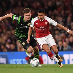 Alexis Sanchez Scores for Arsenal against Doncaster in Carabao Cup Third Round