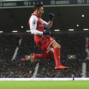 Alexis Sanchez Scores the Dramatic Winner: Arsenal's Triumph over West Bromwich Albion (December 2017)