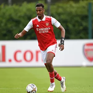 Arsenal FC Training: Zach Awe in Action against Ipswich Town (Pre-Season Friendly 2022-23)