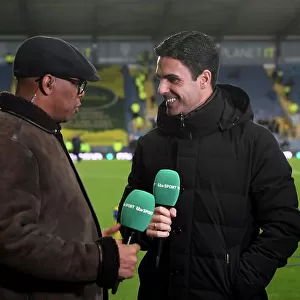 Arsenal at Oxford United: Mikel Arteta's FA Cup Interview with Ian Wright