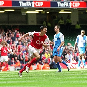 (Arsenal) (Rovers). Arsenal 3: 0 Blackburn Rovers. FA Cup Semi Final