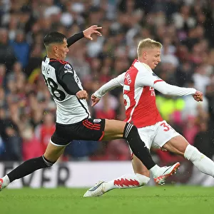 Arsenal vs. Fulham: Zinchenko Faces Off in Premier League Clash (2023-24)