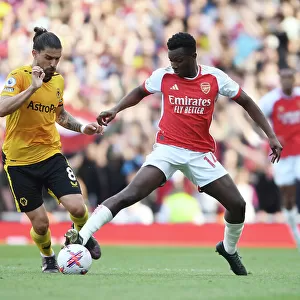 Arsenal vs. Wolverhampton Wanderers: Nketiah vs. Neves - Premier League Showdown (2022-23)