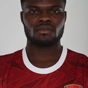 Arsenal Welcomes New Signing Thomas Partey at London Colney Training Ground