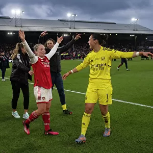 Arsenal Women Celebrate FA WSL Cup Final Triumph over Chelsea