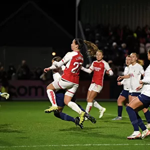 Arsenal Women Triumph Over Tottenham Hotspur with Three Goals from Laia Codina in FA WSL Cup Clash