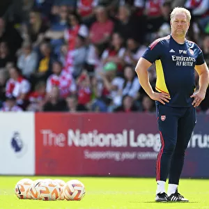 Arsenal Women vs. Aston Villa: Patrick Winqvist Leads Team Warm-ups in FA WSL Clash