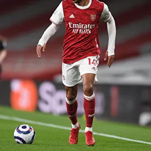 Arsenal's Aubameyang in Action: Battle at Emirates Against Liverpool, Premier League 2020-21