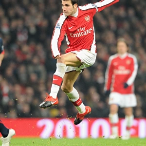 Arsenal's Cesc Fabregas Shines in 4-2 Victory over Bolton Wanderers, Emirates Stadium, 2010