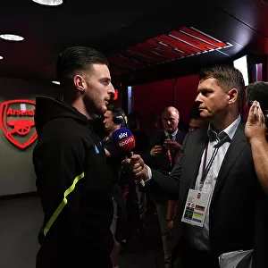Arsenal's Declan Rice Pre-Match Press Conference: Arsenal FC vs Manchester United (2023-24)