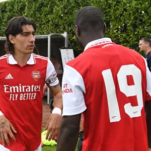 Arsenal's Hector Bellerin Stands Out in Arsenal's Pre-Season Victory over Ipswich Town (July 2022)
