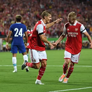 Arsenal's Martin Odegaard Scores Second Goal Against Chelsea in Florida Cup 2022-23
