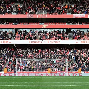 Arsenal's North Bank: 2-0 Win Against Wolverhampton Wanderers in the Barclays Premier League (December 2, 2011)