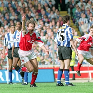 Arsenal's Thrilling League Cup Victory at Wembley: Arsenal vs Sheffield Wednesday, 1993