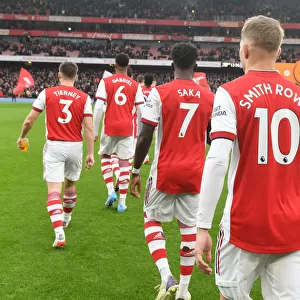 Arsenal's Young Guns: Tierney, Gabriel, Saka, and Smith Rowe in Action