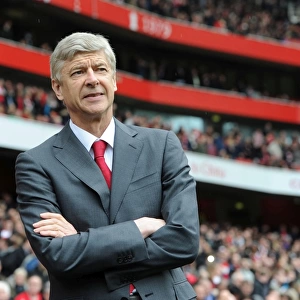 Arsene Wenger: Arsenal Manager, Emirates Stadium 2011-12 (vs Norwich City)