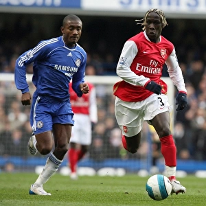 Bacary Sagna (Arsenal) Salomon Kalou (Chelsea)