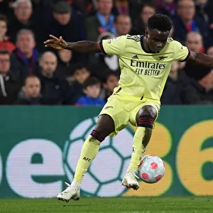 Bukayo Saka in Action: Arsenal's Star Performer vs Crystal Palace, Premier League 2021-22