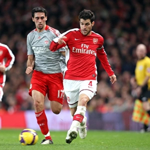 Cesc Fabregas (Arsenal) Alvaro Arbeloa (Liverpool)