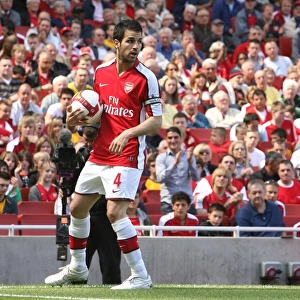 Cesc Fabregas's Strike: Arsenal's 2-0 Victory over Middlesbrough in the Barclays Premier League, April 26, 2009