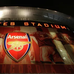 Emirates Stadium before the match