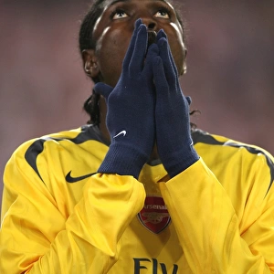 Emmanuel Adebayor's Goal Secures 1:0 Victory for Arsenal against PSV Eindhoven in UEFA Champions League