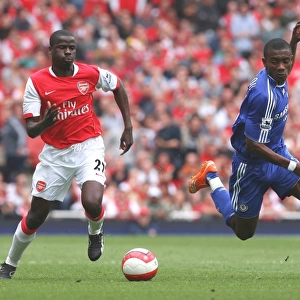 Emmanuel Eboue (Arsenal) Salomon Kalou (Chelsea)