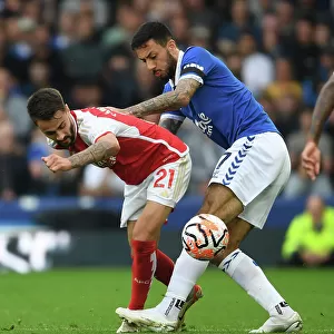 Fabio Vieira vs. Dwight McNeil: Battle at Goodison Park - Everton vs. Arsenal, Premier League 2023-24