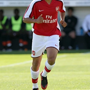 Francis Coquelin: Arsenal's Rising Star in Pre-Season Victory Against Barnet (2008)