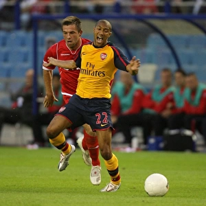 Gael Clichy (Arsenal) Marko Arnautovic (FC Twente)