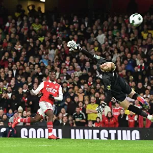 Last-Minute Drama: Eddie Nketiah Scores the Winner for Arsenal Against Brighton in Carabao Cup