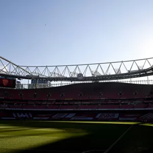 LONDON, ENGLAND - JANUARY 09: A general view of Emirates stadium before the FA Cup Third Round match between Arsenal