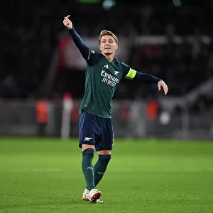 Martin Odegaard Faces PSV Eindhoven with Arsenal in Champions League Group B (2023-24)