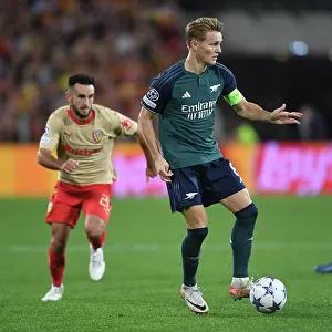 Martin Odegaard's Leadership: Arsenal's Champions League Victory over RC Lens (2023-24)