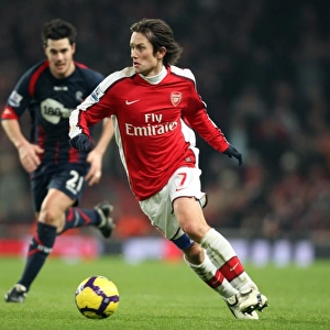 Tomas Rosicky Shines in Arsenal's 4-2 Victory over Bolton Wanderers (Barclays Premier League, Emirates Stadium, 20/1/10)