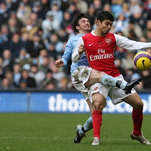 Triumphant Eduardo and Ireland: Manchester City 1-3 Arsenal, Barclays Premier League, 2008