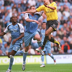 Van Persie vs. Dunne: Manchester City Edges Past Arsenal in FA Premiership Clash