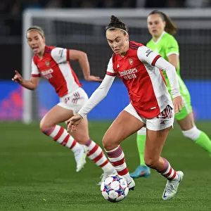 WOLFSBURG, GERMANY - MARCH 31: Caitlin Foord of Arsenal during the UEFA Womens Champions League Quarter Final Second