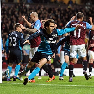 Season 2011-12 Collection: Aston Villa v Arsenal 2011-12