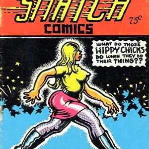 1960s, USA, Snatch Comics, Comic / Annual Cover