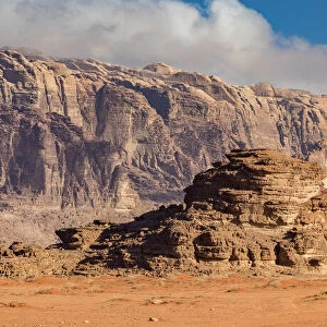 Desert scenery at Wadi Rum, Jordan