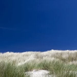 Sand dunes at Cliad Bay in Coll, Scotland