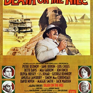 Movie Posters Mounted Print Collection: Death on the Nile