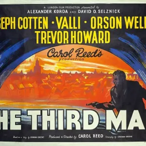 UK Theatrical Quad Print of The Third Man 1949