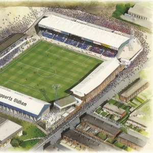 Boundary Park Art - Oldham Athletic