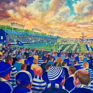 Cappielow Park Stadium Fine Art - Greenock Morton Football Club