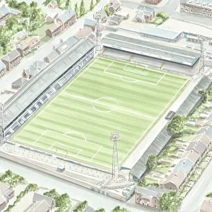Football Stadium - Chesterfield FC - Saltergate Recreation Ground